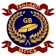 Логотип компании Голден Брик (Минск)