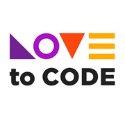 Логотип компании Школа программирования “Love to Code“ (Астана)