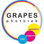 Логотип компании Grapes Photolab (Астана)