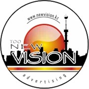 Логотип компании New Vision Advertising (Нью Висион Адвертисинг), ТОО (Алматы)