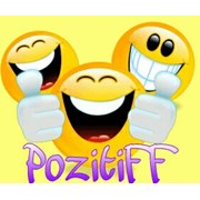 Логотип компании Организация праздников PozitiFF (Астана)