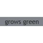 Логотип компании Гроус грин (Grows green), ЧП (Киев)