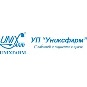 Логотип компании Униксфарм, УП (Минск)