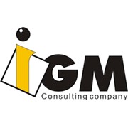 Логотип компании «АйДжиЭм» (IGM) (Алматы)
