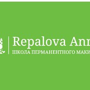 Логотип компании Школа-Студия Перманентного макияжа “Repalova Anna“ (Астана)