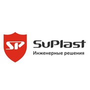 Логотип компании СуПласт (Столбцы)