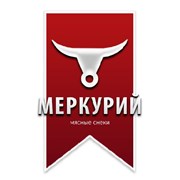 Логотип компании “Меркурий“ мясные снеки (Красноярск)