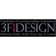 Логотип компании Авторская студия дизайна DESIGN3F, ЧП (Киев)