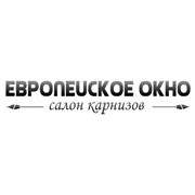 Логотип компании “Европейское Окно“ салон карнизов (Минск)