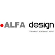 Логотип компании Альфа-дизайн, ООО (Москва)