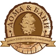 Логотип компании Дома и бани, ООО (Томск)