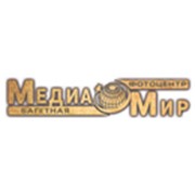 Логотип компании Медиа Мир, ЧТПУП (Гомель)
