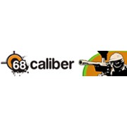 Логотип компании Paintball 68 Caliber (Кишинев)