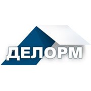 Логотип компании Делорм, СУП (Минск)