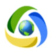 Логотип компании “Геоматериалы Экомир Украина“ (Днепр)