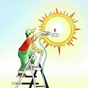 Логотип компании Солнечная энергия (Алматы)