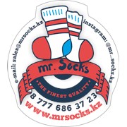 Логотип компании “mr. Socks“ (Алматы)