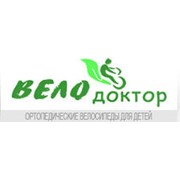 Логотип компании “Велодоктор“ ортопедические велосипеды для детей ДЦП (Хмельницкий)