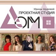 Логотип компании ДОМ, проектная студия Ирины Щуровой, ТОО (Павлодар)