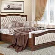 Кровать Соната из массива сосны фото