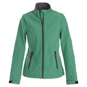 Куртка софтшелл женская TRIAL LADY зеленая, размер M фото