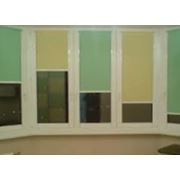 Рулонные шторы на окна фото