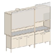 Шкаф вытяжной ШВ-104 (2435*700*2100) фото