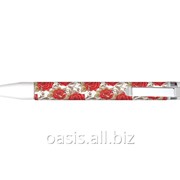 Ручка пластиковая шариковая Дикие розы фото