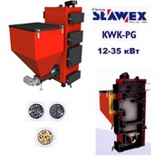 Котел твердотопливный угольный длительного горения Slawex KWK-PG 25 кВт, Польша фото