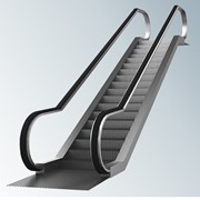 Эскалатор (Транспорт / Лифты и лифтовое оборудование / Лифтовое оборудование / Эскалаторы траволаторы движущиеся лестницы) фотография