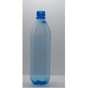 ПЭТ бутылка 0,5л (гладкая) голубая