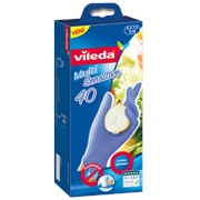 Перчатки нитриловые одноразовые S/M, 40 шт, арт. 143684 фото