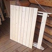 Деревянный складной стол (ширина 1,2м)