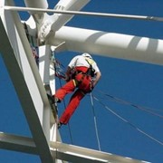 Электромонтажные работы на высоте фото