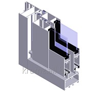 Система алюминиевого профиля для балкона и лоджии РС45 фотография