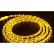 Дюралайт LED желтый чейзинг d13mm 220V 3х проводной 1,44W/M бухта 100м