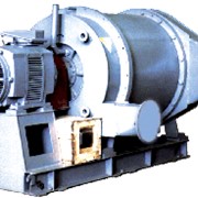 Центробежный турбокомпрессор РТКВ-100-3. Расход на всасывании Q 100 м3/мин. Давление нагнетания 0,123 МПа. Потребляемая мощность 50 кВт.