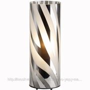 Настольная лампа декоративная Brilliant 1x60W (E27) хром/серые цвета, Wega фотография