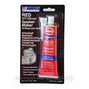 Герметик-прокладка силиконовый красный “ABRO“ 85гр. фото