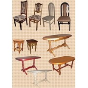 Стол и стулья. Кухонная мебель от производителя. Столы деревянные, стулья деревянные фото