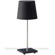 Настольная лампа декоративная Brilliant 1x40W (E14) черный/черная, Campa фото