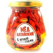 Мёд Алтайский с ягодой годжи, 320г