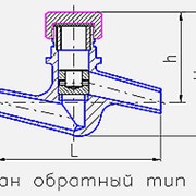 Подъёмный обратный клапан 3с-8-3 843-40-0а-01 фотография