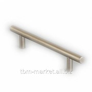 Ручка рейлинговая Firmax 128мм , металл, никель матовый Артикул FRM5301.16 фото