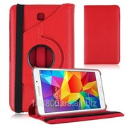 Чехол-книжка Кожаный TTX 360 градусов для Samsung Galaxy Tab 4 8.0 Red
