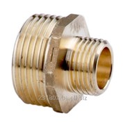Ниппель редукционный латунный НН размер 1 1/2“х1“ фото