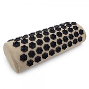 Массажная акупунктурная подушка (валик) EcoRelax, черный фото