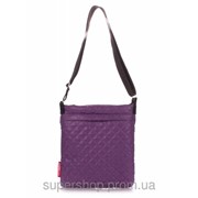 Дутая сумка планшет Фиолетовая Рoolparty 166-1653473 фотография