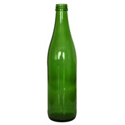 Стеклянная бутылка Минерал 0.5 л для газированных напитков фотография