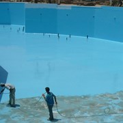 Гидроизоляция бассейна, резервуара. фото